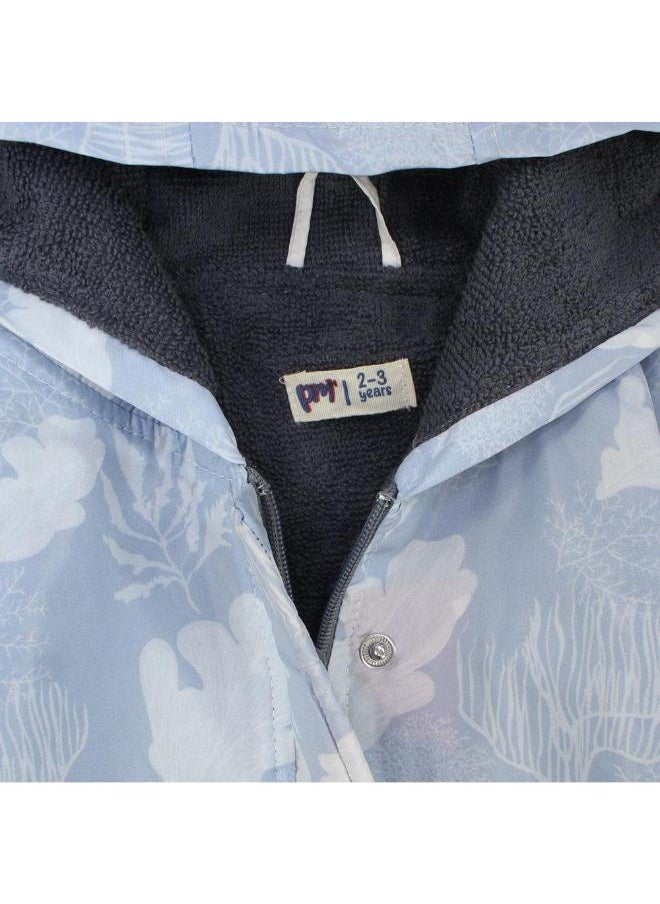 playmore Unisex Light Grey Swim Robe  - Image 3