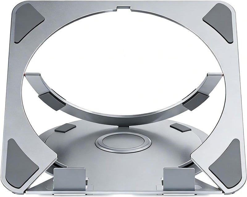 Adjustable Aluminum Laptop Stand for 13 14 15 16 17Inch Computers with Foldable Designs and Sturdy Laptop Stand with Cooling - Image 3