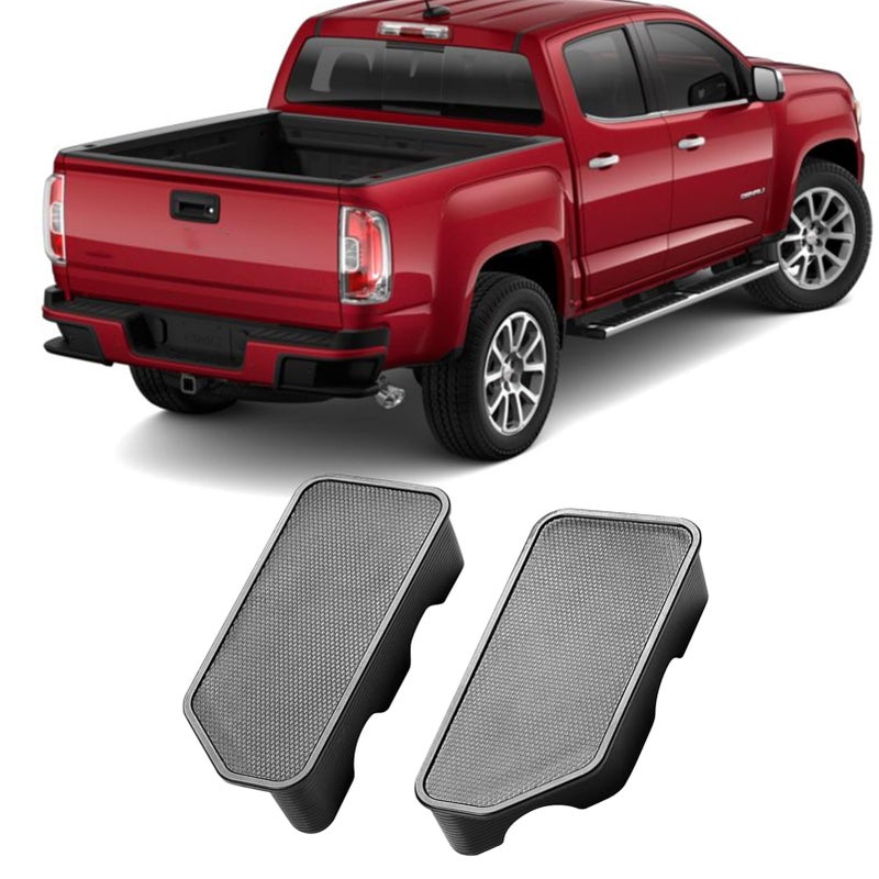 Moonlinks GMC Canyon Stake Pocket Cover for 2015 2016 2017 2018 2019 2020 2021 2022 GMC CanyonChevy Colorado Stake Pocket CoversTruck Bed Rail Stake Pocket Plugs Will NOT Fit Silverado  Sierra