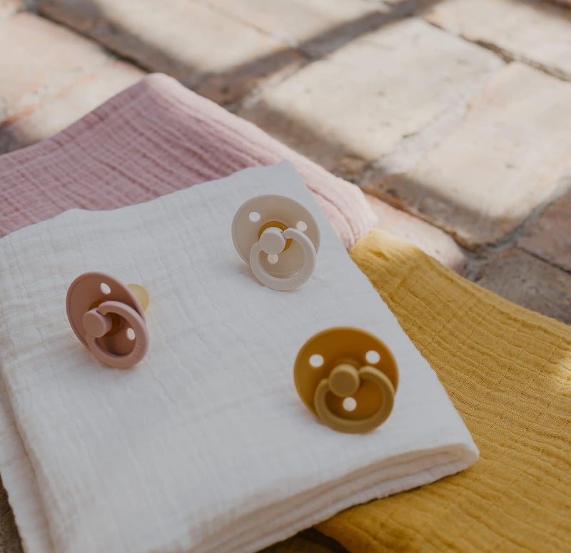 BIBS Organic Cotton Muslin Cloths - Pack of 2 - Image 3