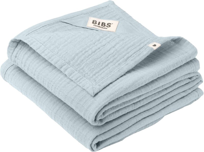 BIBS Organic Cotton Muslin Cloths - Pack of 2 - Image 1