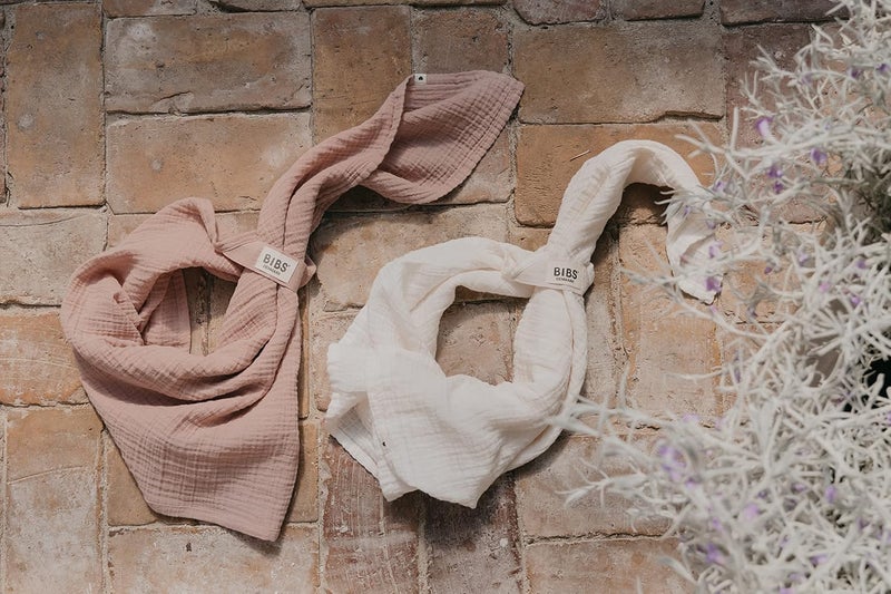 BIBS Organic Cotton Muslin Cloths - Pack of 2 - Image 2