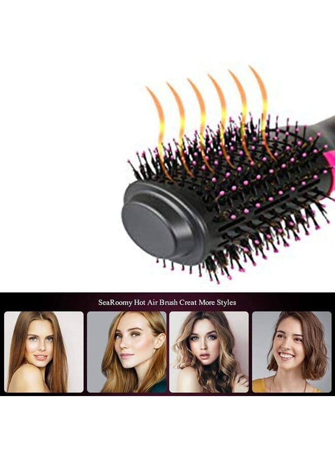 PROMASS 2 In 1 Multifunctional Hair Dryer Volumizer Rotating Hot Hair Brush Curler Roller Rotate Styler Comb Styling Curling Iron - Image 3