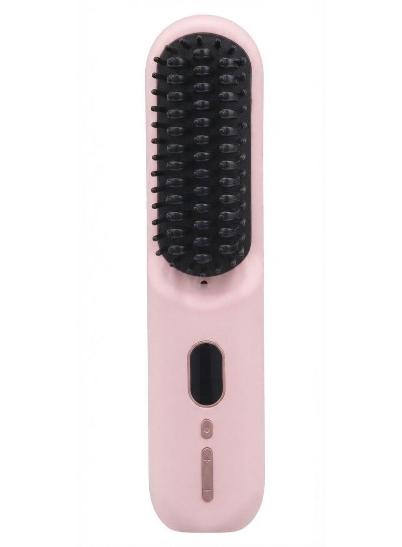 thermal hair straightening brush