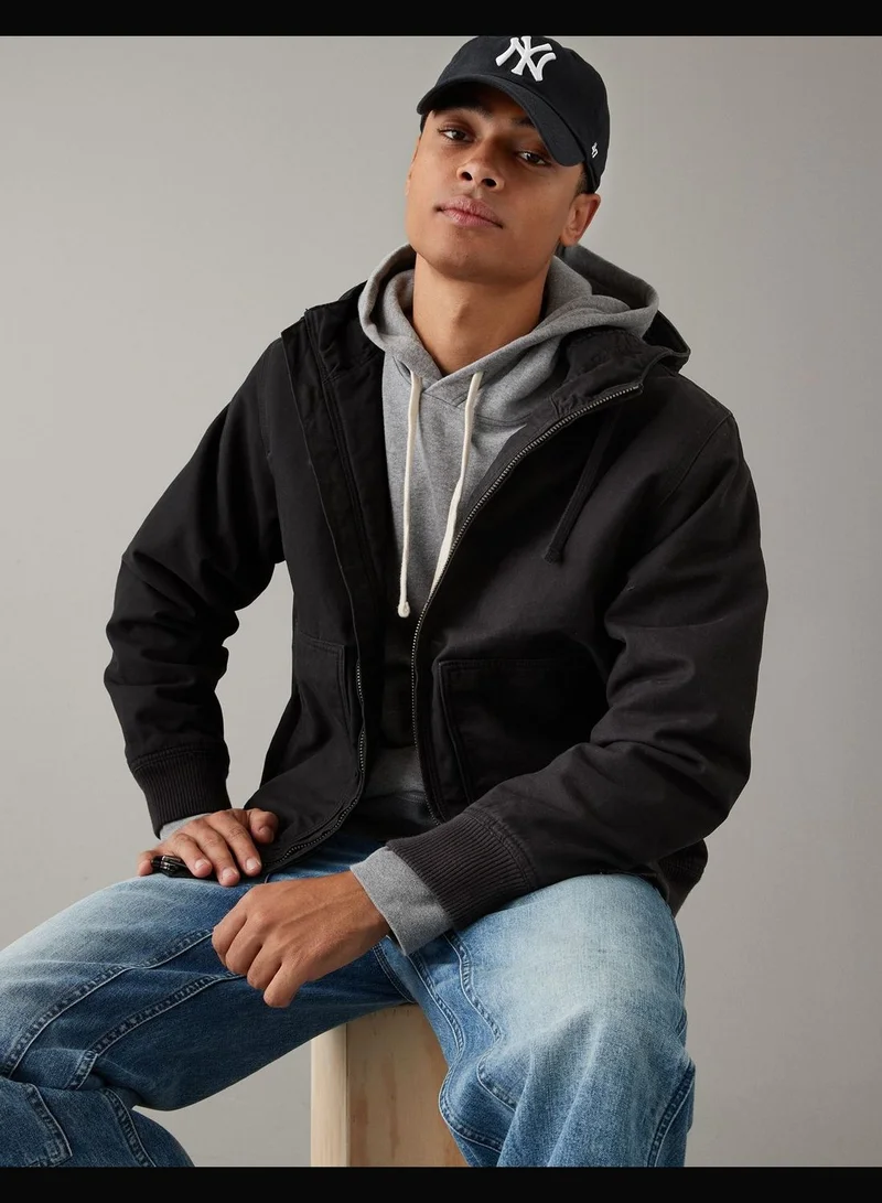 American Eagle AE Hooded Workwear Jacket