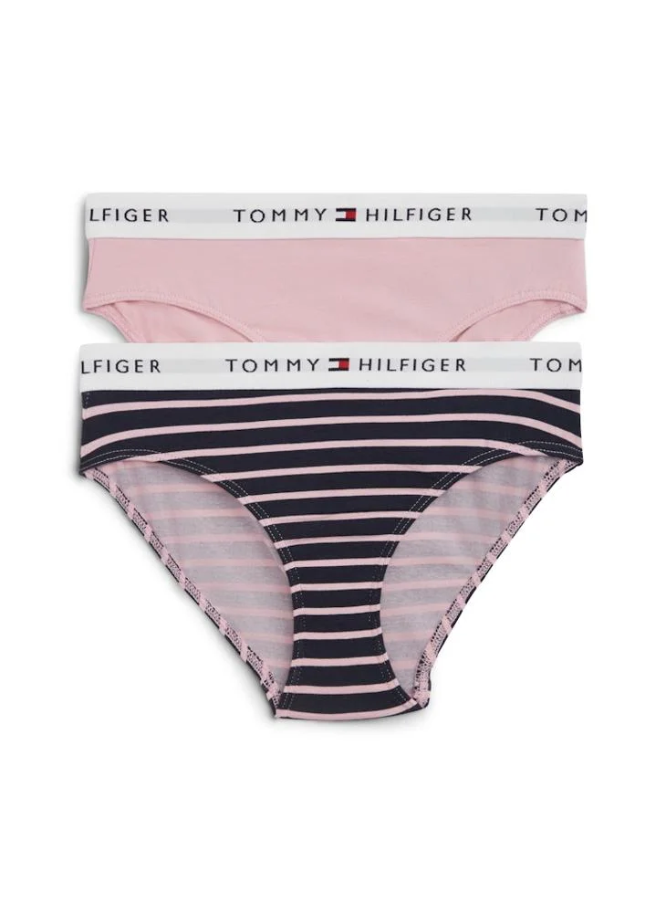 TOMMY HILFIGER Kids 2 Pack Logo Band Bikini