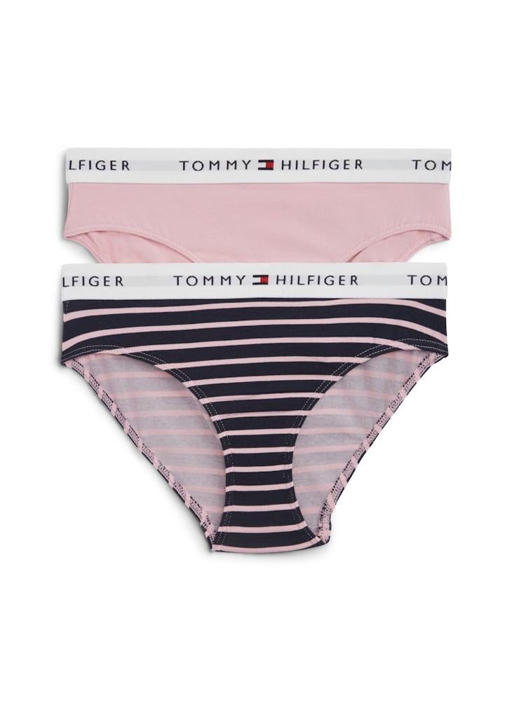 TOMMY HILFIGER 2-Pack Signature Print Logo Waistband Briefs - Image 1