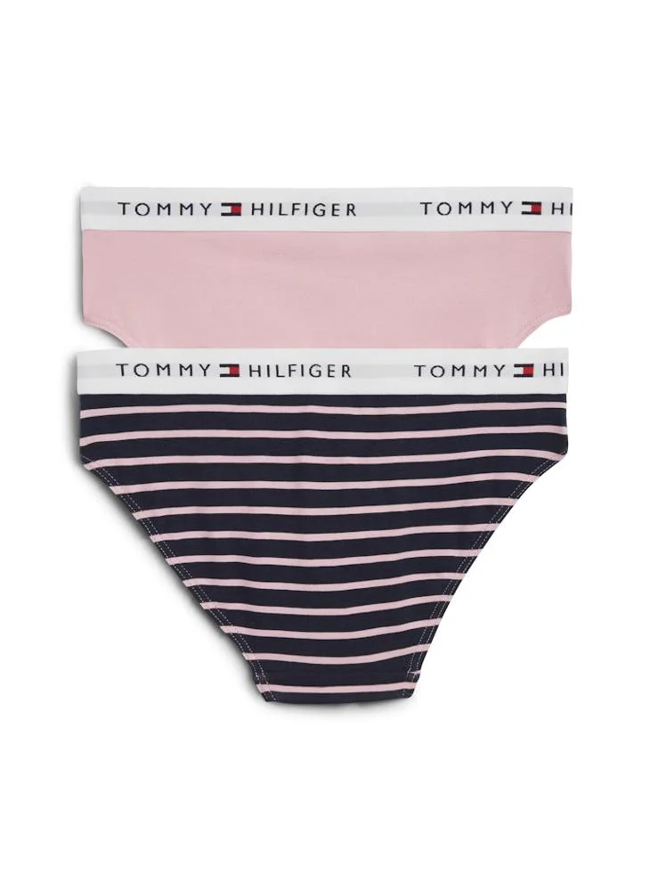 TOMMY HILFIGER Kids 2 Pack Logo Band Bikini