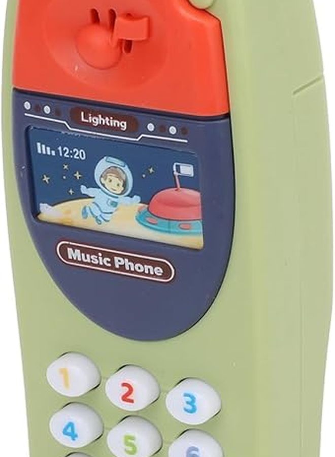 Keenso Educational Toddler Toy Phone With Music And Multiple Functions Green - Image 5