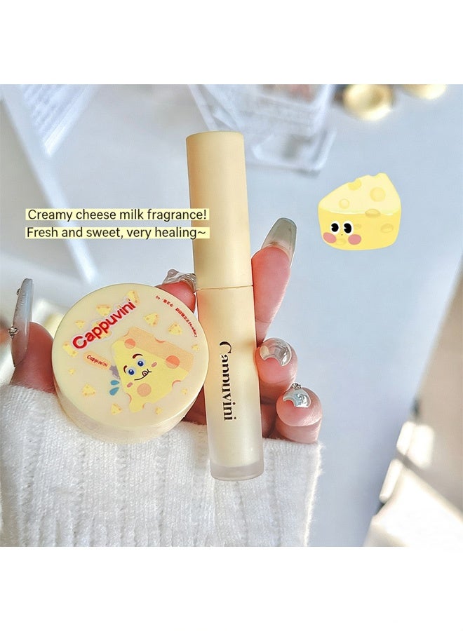 Cappuvini Lip Care Kit, Long Lasting Lip Balm Set, Exfoliator Lip Sugar Scrub, Repairs Dry Lips Gift for Friend Family Colleague - Image 2