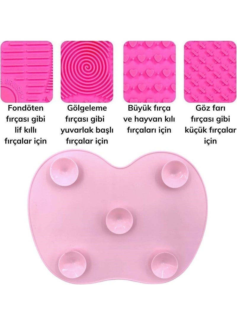 Buffer ® Practical Easy Makeup Brush Cleaning Mat Attachment Tool Small  - Image 2
