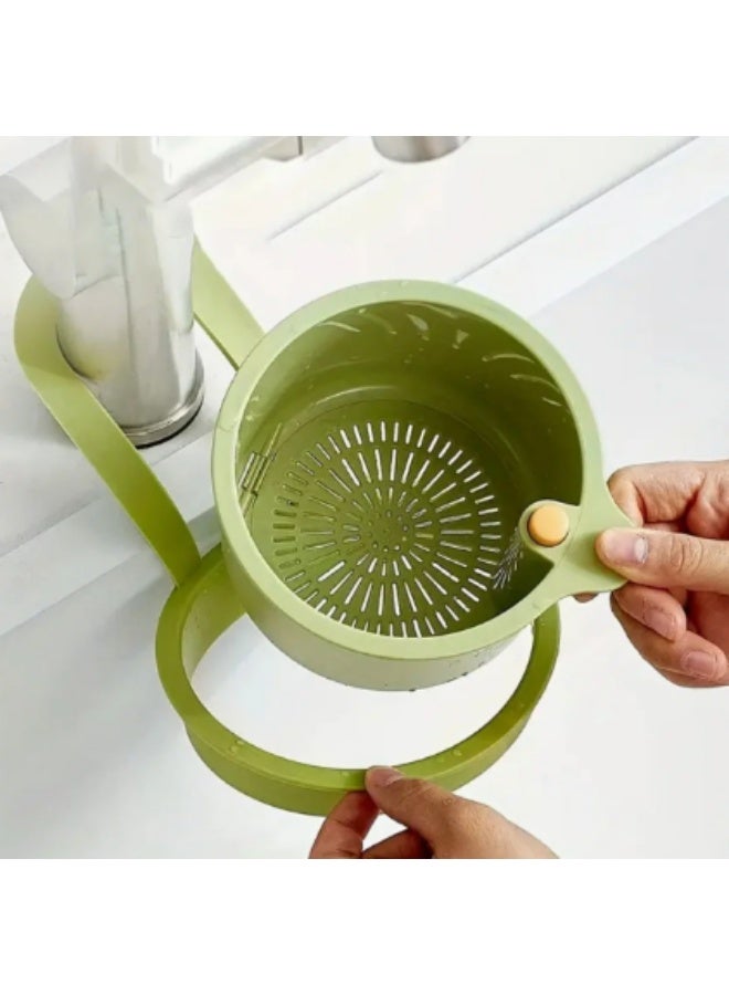 Automatic cleaning push type sink filter basket - automatic food waste drainage basket with detachable bottom, easy to install and remove, suitable for modern kitchen design, Push Drain Cover, Automatic Cleaning Filter, Push-Type Sink Accessory - Image 4