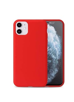 Generic Compatible with iPhone 11 Soft Silicone Back Case Cover Matte Finish Rubber Full Body Shockproof Protection Soft Microfiber Lining  - Image 3
