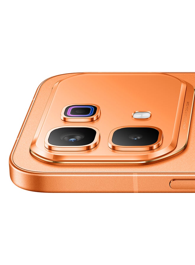 إنفينيكس هاتف Infinix Note 60 Pro ثنائي الشريحة 5G بسعة 12 جيجابايت RAM و256 جيجابايت باللون البرتقالي الشمسي - نسخة الشرق الأوسط - Image 4