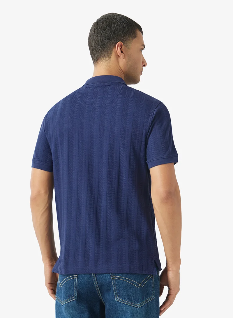 Ben Sherman Textured Knitted Polo