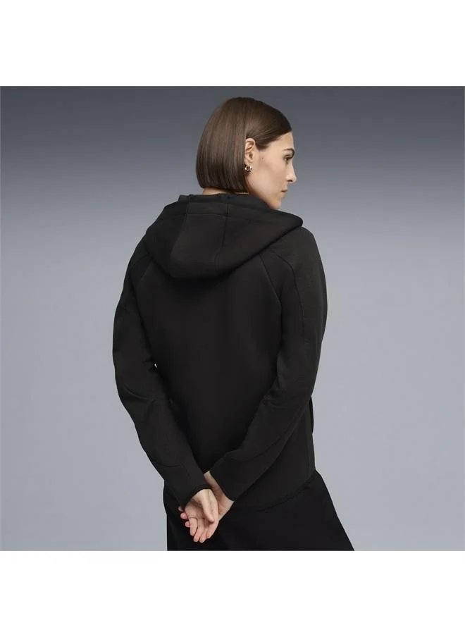 Puma PUMA Black Evostripe Full-Zip Hoodie Women for Women | Best Price UAE