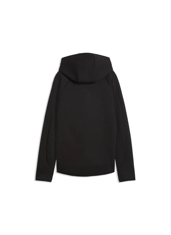 Puma PUMA Black Evostripe Full-Zip Hoodie Women for Women | Best Price UAE