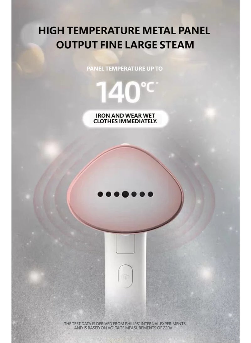 Philips 3000 Series/STH3020 Handheld Garment Steamer - Stream White, 1000W High Power, 30-Second Quick Steam, 100ml Water Tank, Portable Ironing Essential for Home and Travel 100 ml 1000W WHITE 100 ml 1000 W STH3020 WHITE - Image 4