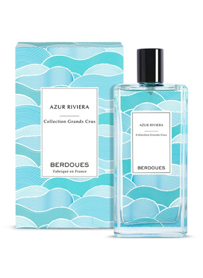 BERDOUES - Grands Crus Azur Riviera Eau de Parfum | Aquatic Scent Made in France | Spray Fragrance Men & Women | Premium Quality Ingredients 3.4 Fl Oz - Image 1