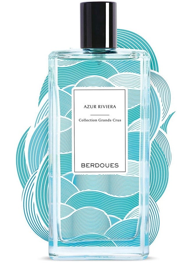 BERDOUES - Grands Crus Azur Riviera Eau de Parfum | Aquatic Scent Made in France | Spray Fragrance Men & Women | Premium Quality Ingredients 3.4 Fl Oz - Image 1