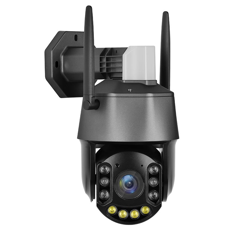 QX71 5MP Wireless WiFi Laser Spherical Camera Supports Two-way Voice&Mobile Monitoring(Black) - Image 1