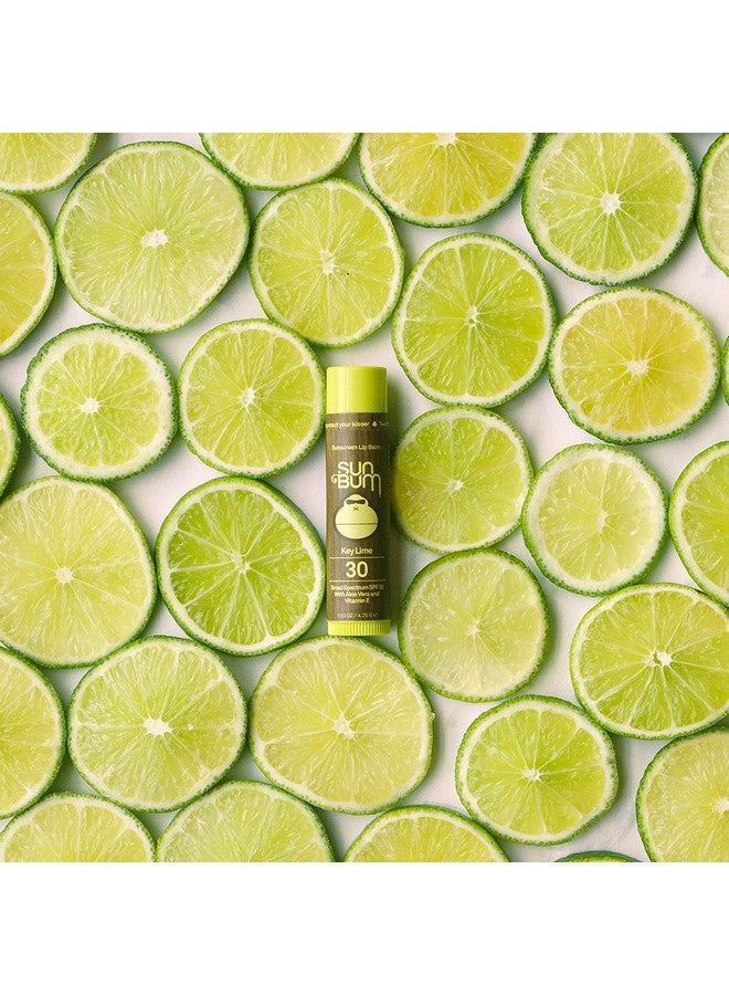 Sun Bum Lip Balm Spf 30 0.15 Ounce Stick Broad Spectrum Uva Uvb Protection Hypoallergenic Paraben Free Gluten Free Vegan The Originals Variety Pack 7 Pack - Image 2