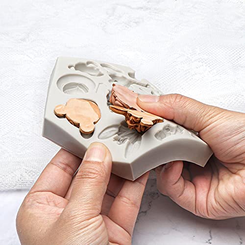CALANDIS Silicone Cake Baking Mold Animal Shape Mold for Chocolate Cookies Animal 1 - Image 1