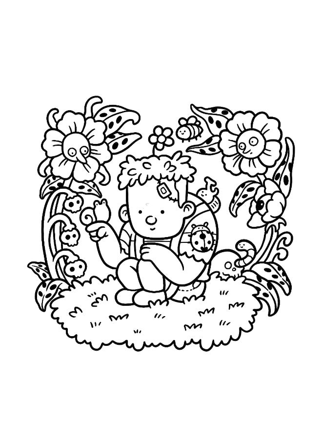 Spooky Cutie: Coloring Book for Adults and Teens Featuring Adorable Creepy Creatures in Cozy Hygge Moments for Relaxation