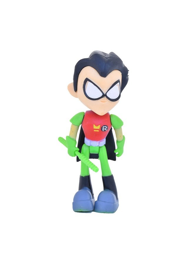 Offo™|| Teen Titans Action Figures [7-8 cm] for Home Decors, Office Desk and Study Table - Image 4