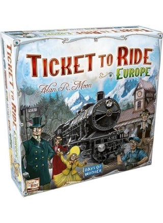 Ticket to Ride Europe – Board Game – 2 to 5 Players – Ages 8+ – Strategy Game – Train Adventure Across Europe-Build Your Railway Empire Across Europe – A Journey of Strategy, Competition, and Exploration! - pzsku/ZC504DE5F6ABD754C4779Z/45/1742137433/bb170c05-41da-4492-a6e8-1a7cc0765443