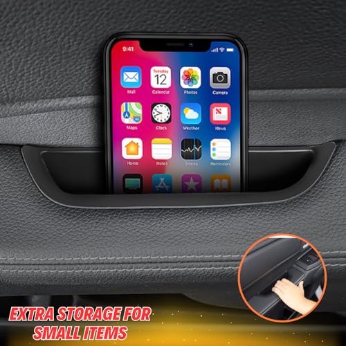 Qlhshop For 2026 2025 2024 Toyota Land Cruiser 1958 LC250 Prado Accessories - 4 Door Pocket Liner Protector with Door Handle Insert Organizer Storage Box - Front Rear Interior Accessories, 10 Pack - Image 2