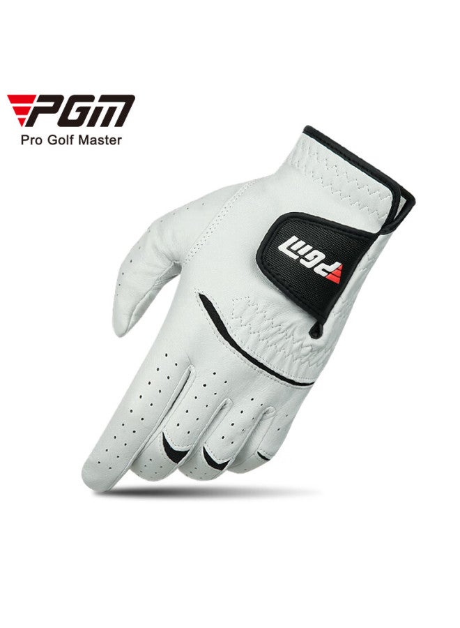 Pgm Golf Gloves Men's Lambskin High-quality Non-slip Left Hand 2-pack Size 23 - Image 2