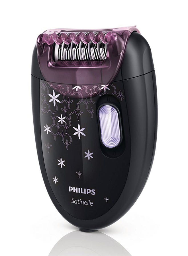 Philips Satinelle Essential Compact Epilator Black/Pink/White - Image 2
