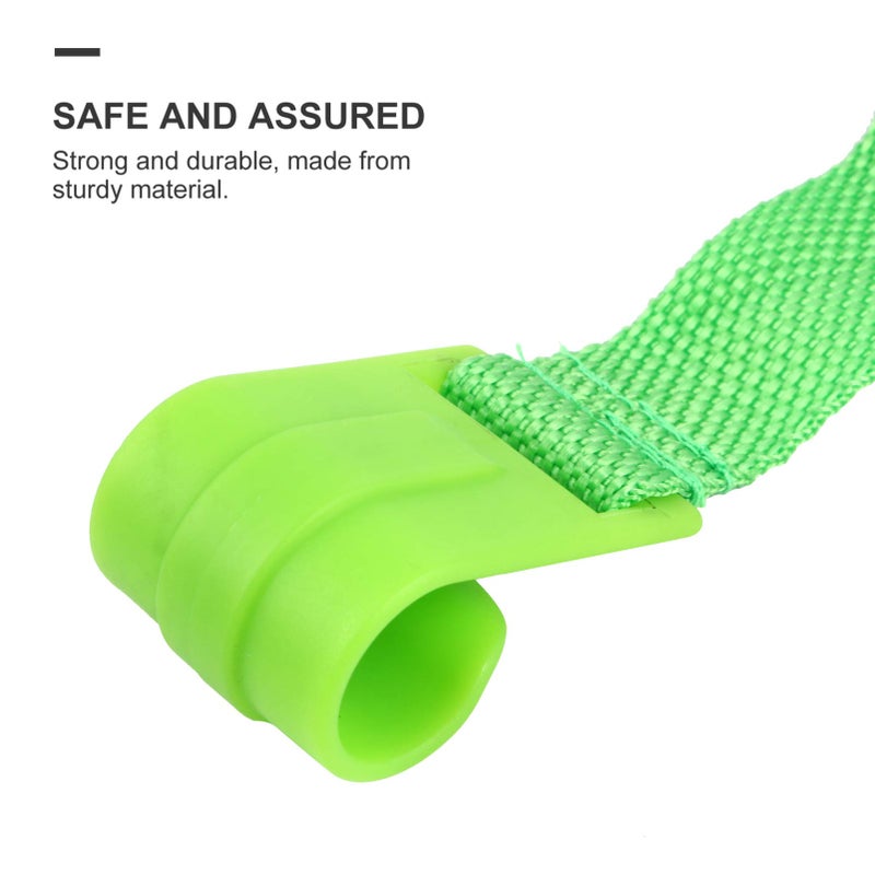 TOYANDONA 4Pcs Pull Ring Baby Bed Stand Up Rings Baby Cot Rings Walking Assistant for Baby Toddler - Image 3