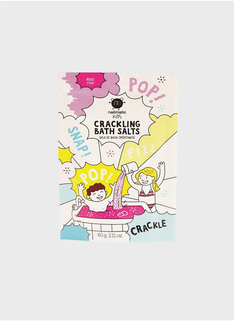 Nailmatic Kids Bath Crackling Salts Pink Color