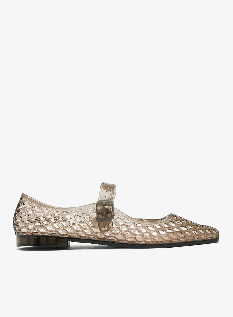 Ginger Jelly Ballet Flats