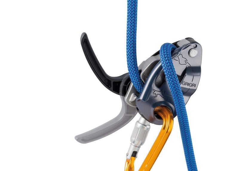 Petzl GRIGRI Belay Device - Belay Device with Cam-Assisted Blocking for Sport, Trad, and Top-Rope Climbing - Blue - Image 3