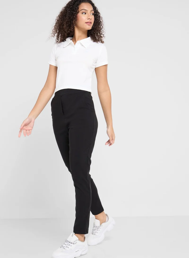 boohoo High Waist Skinny Pants