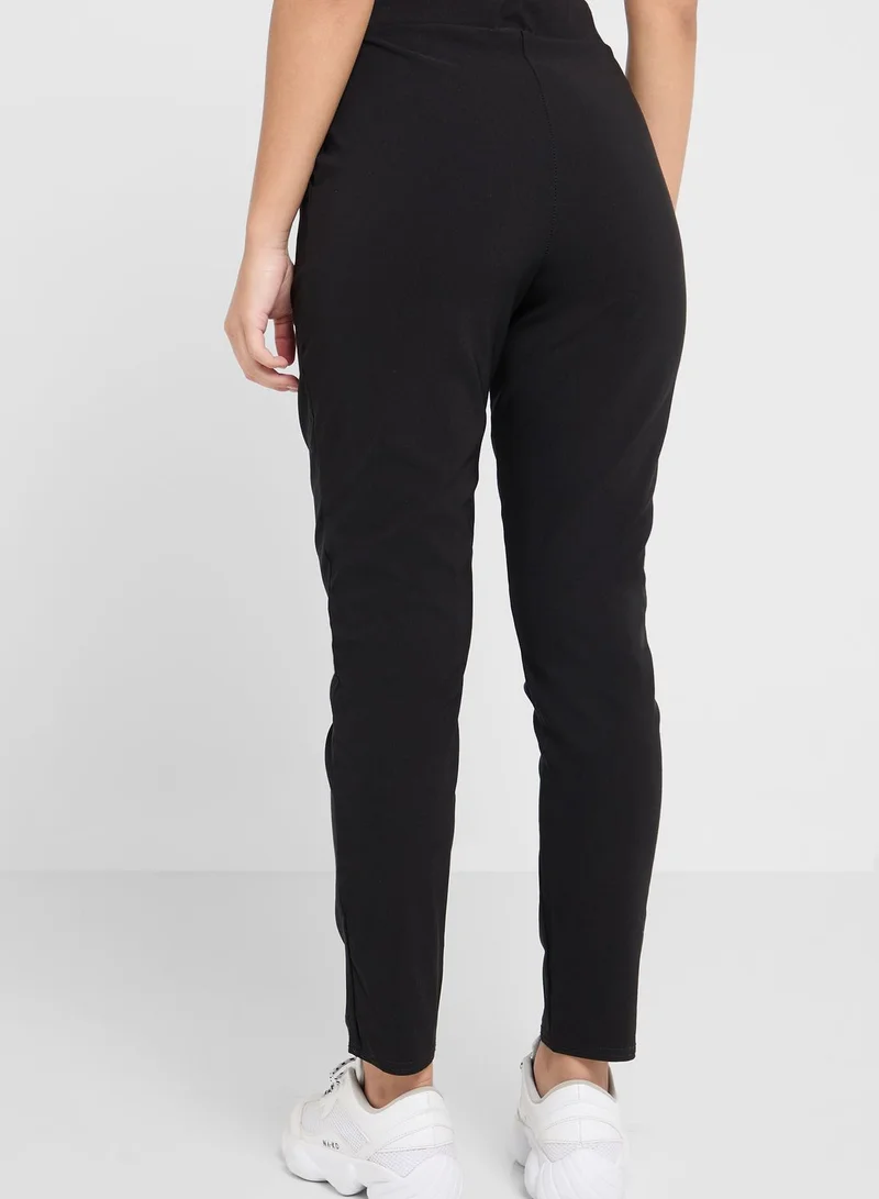 boohoo High Waist Skinny Pants