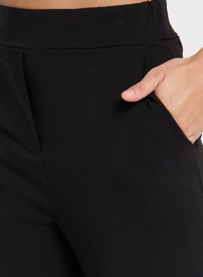 boohoo High Waist Skinny Pants