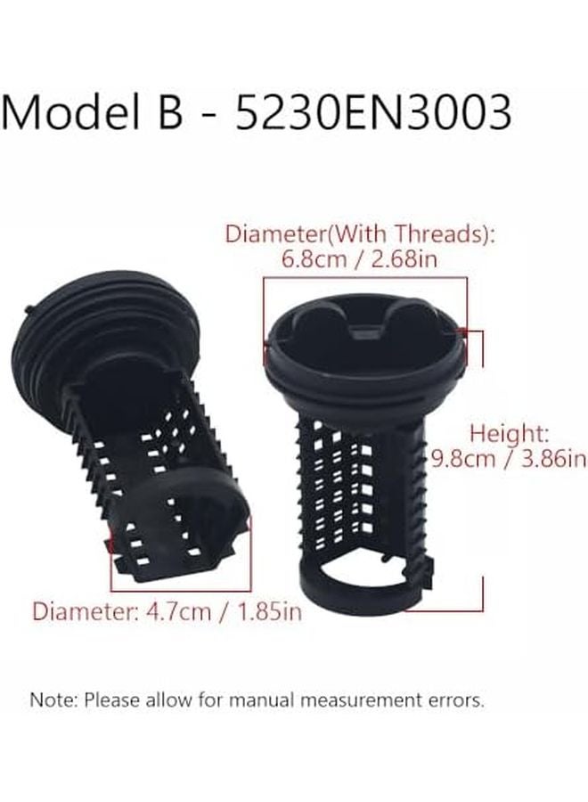 مضخة تصفية تصريف الغسالة متوافقة مع غسالات إل جي طراز B 5230EN3003 - Image 3