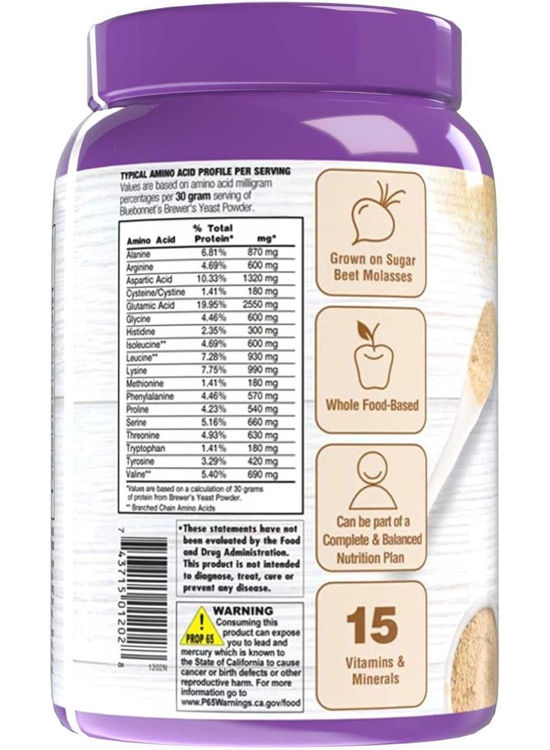 Bluebonnet Nutrition Super Earth Brewers Yeast Powder, Super Food, Whole Food, Source for Vitamins, Great Tasting, Vegan, Vegetarian, Non GMO, Gluten Free, Soy Free, Milk Free, Kosher, 2 lb Packaging May Vary - Image 4