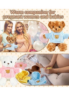 NIBEMINENT Teddy Bear Clothes, Doll Hoodie Tee Fit 14-18 Inches Stuffed Dolls, Shirt, Sublimation Animal Make Your Own Animals Plush Clothes 5 PCS  - Image 2