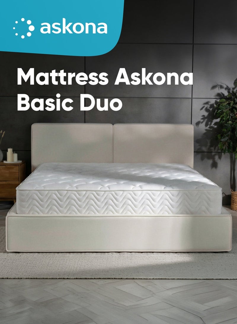 اسكونا Mattress Askona Basic Duo 200x180x24 - Image 1
