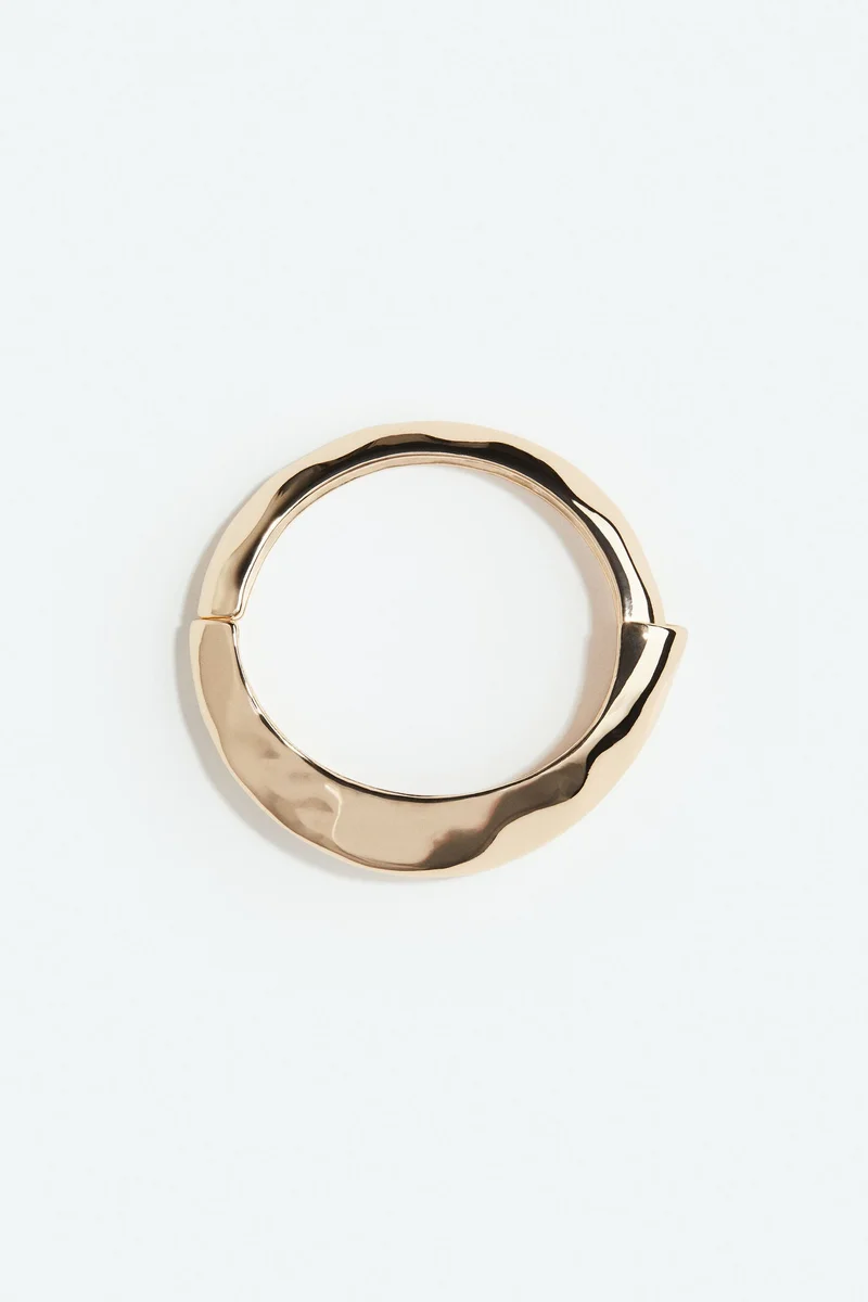 H&M Asymmetric hinged bangle