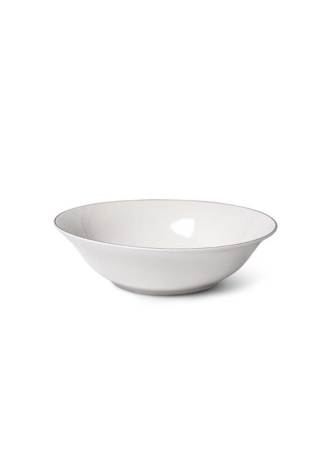 Fissman وعاء للحبوب من سلسلة أليكسا بورسلين أبيض، للسلطة، والمعكرونة، والحساء، والحلوى، وتقديم الأرز - آمن للغسل في غسالة الأطباق - للإفطار والغداء والعشاء - Image 3