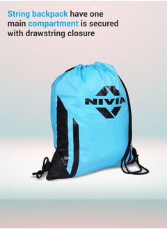 Nivia String Gym Drawstring Bag | Running | Polyester | Standard | Yoga | Shopping | Hiking | Camping |Small Backpack | Dori | Sports Bag | Lightweight  - Image 3