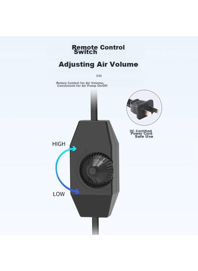 Grech Oxygen Pump, Quiet Home Oxygen Concentrator, Air Pump, 10w High Air Flow, Cq-1000 Model With Accessories - Image 4