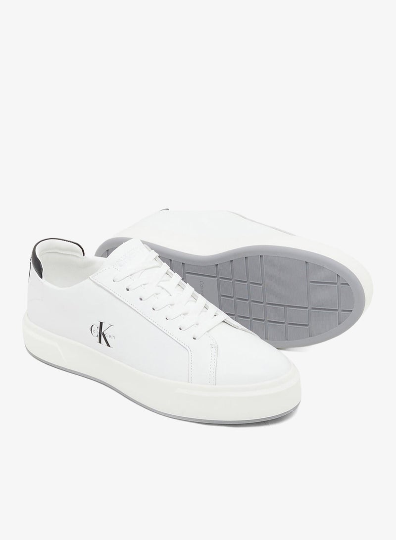 Calvin Klein Jeans Leather Cupsole Trainers - Image 3