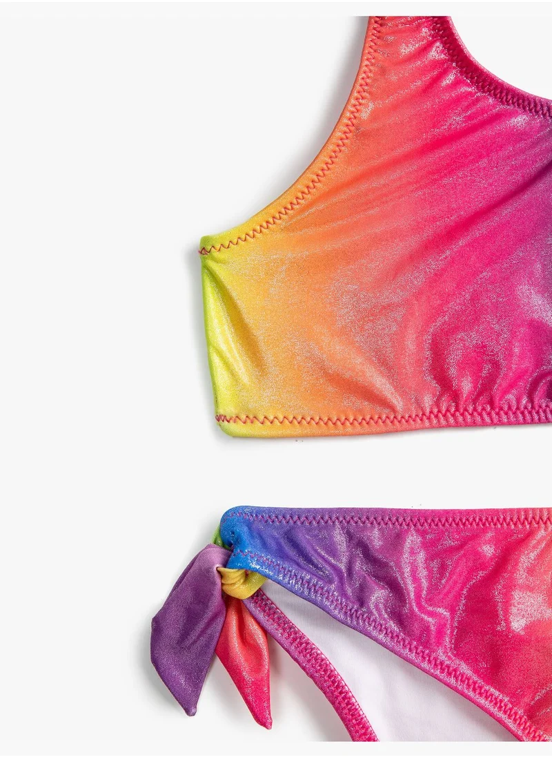 KOTON Bikini Set Gleamy Colorful